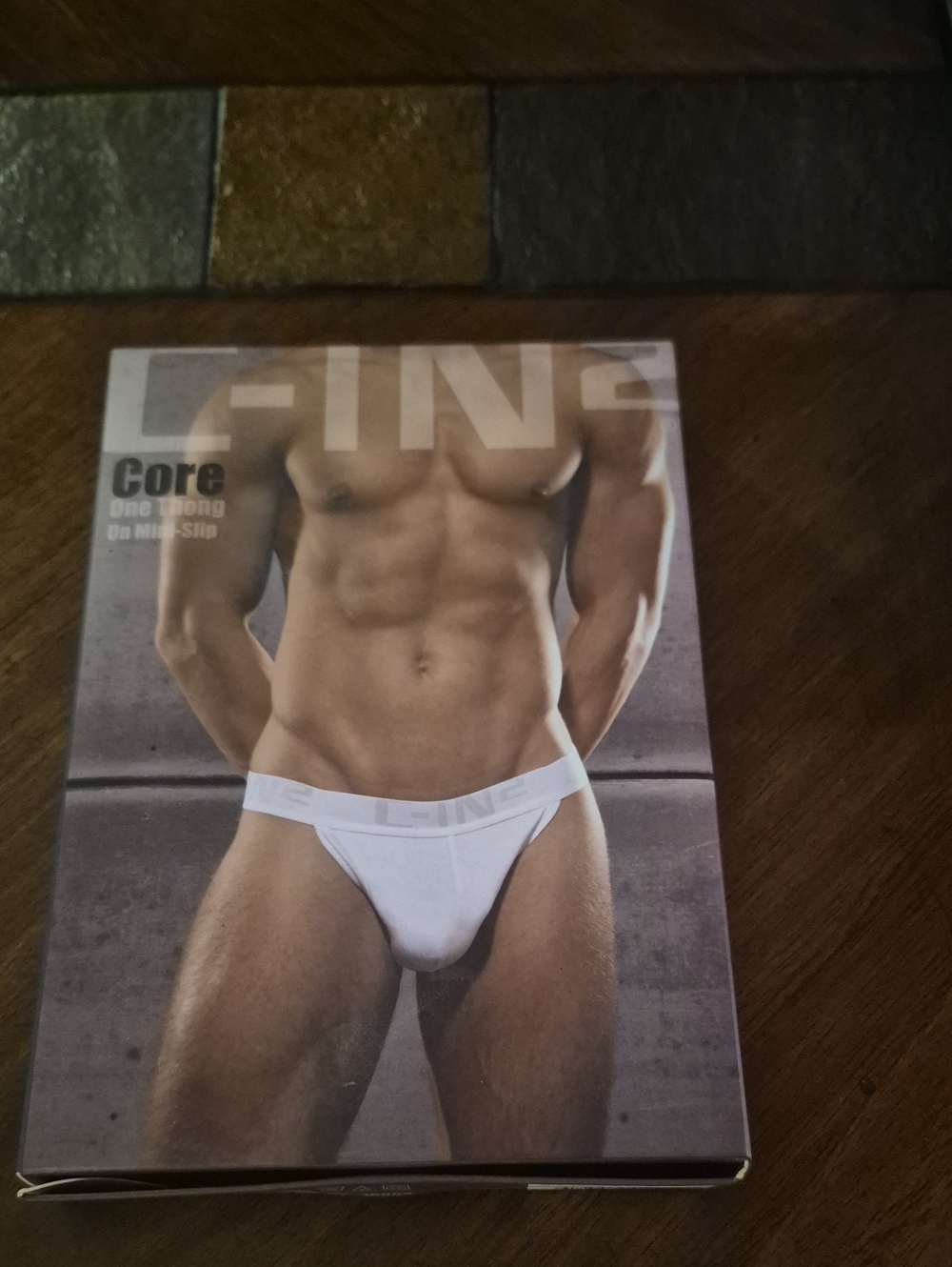 Core Men's Black Brief - Thong Size S